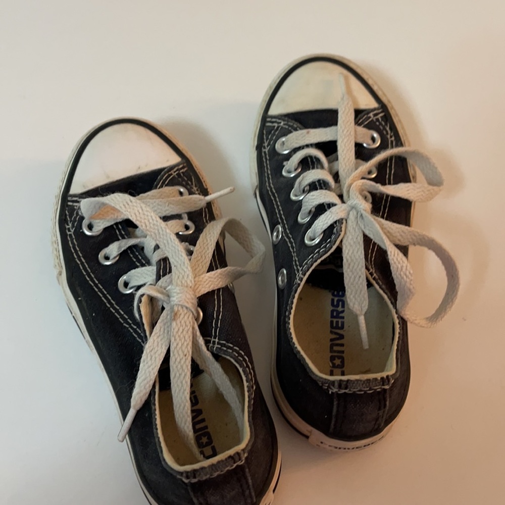 E13 Converse all-star navy sneakers
